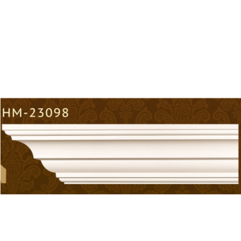 Плинтус потолочный полиуретановый HM-23098 Classic Home