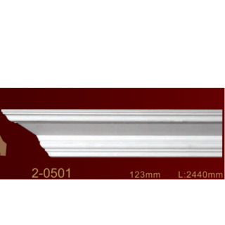 Плинтус потолочный полиуретановый 2-0501 Classic Home