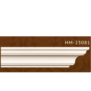 Плинтус потолочный полиуретановый HM-23081 Classic Home