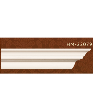 Плинтус потолочный полиуретановый HM-22079 Classic Home