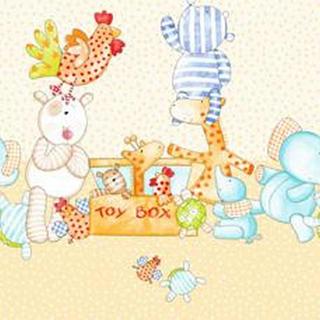Ткань для штор в детскую Rioma ELEPHANT