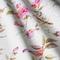 Ткань для штор LD Розовые цветы и птички 141035v3
