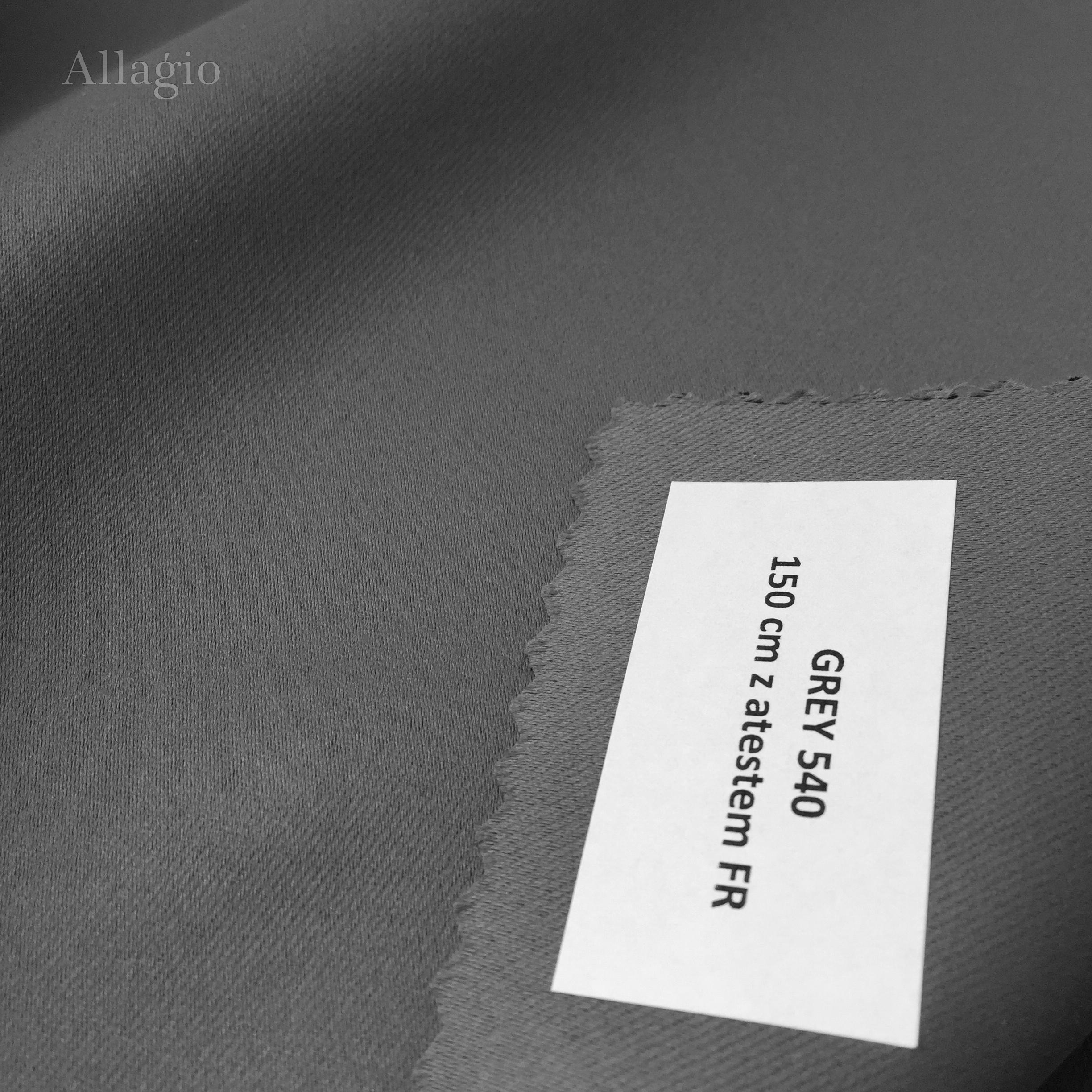 Ткань блэкаут Dizzario Grey 540